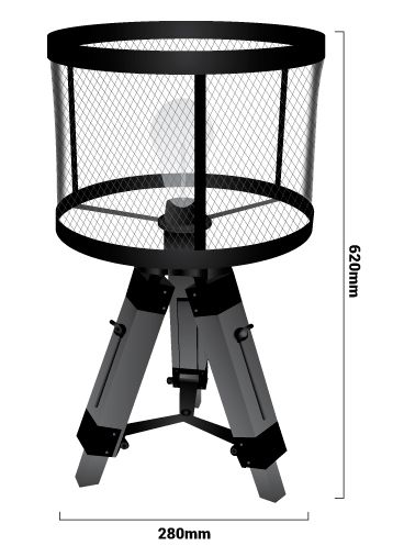 Lampe de table  dimensions