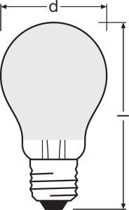 Ampoule LED dimmable parathom retrofit