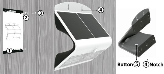 Instalacion lampara solar