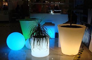 jardiniere lumineuse LED 5W 40cm