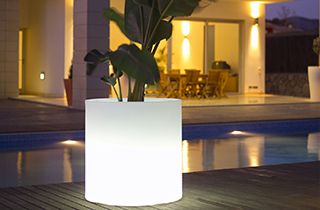 vase lumineux LED RGB 5W 40cm