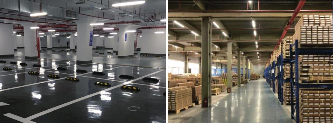 Application reglette etanche led 